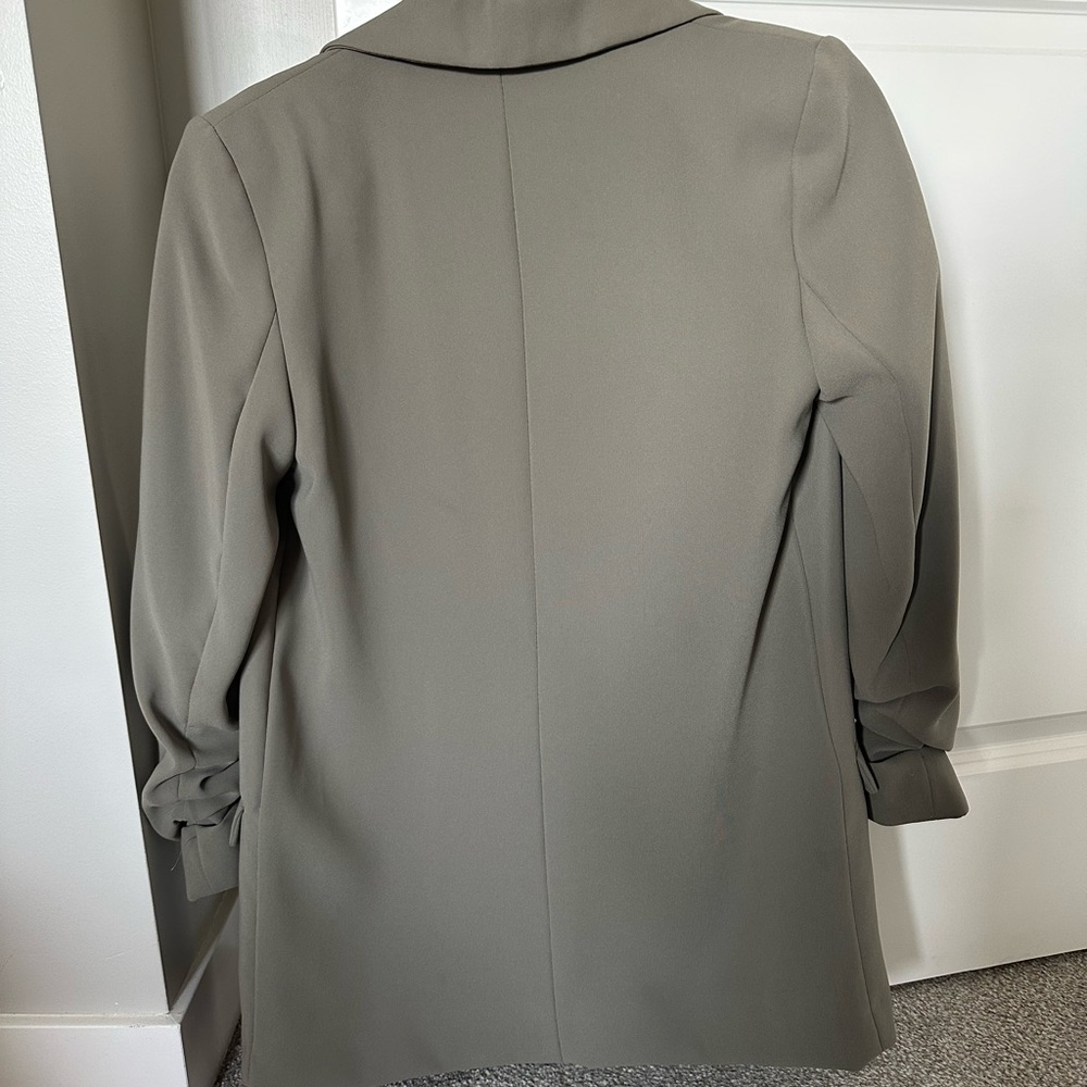 Moss Green Mango Blazer - image 3